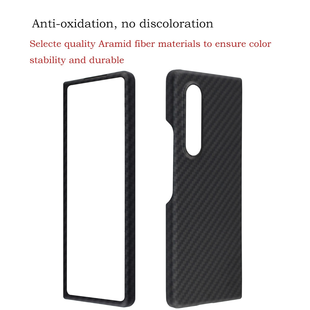 Real Carbon Fiber Case For Samsung Galaxy Z Fold - Premium Mobile Phone Cases from Dressmycell.com - Just $50! Shop now at Dressmycell.com Real Carbon Fiber Case For Samsung Galaxy Z Fold - Premium Mobile Phone Cases from Dressmycell.com - Just $50! Shop now at Dressmycell.com